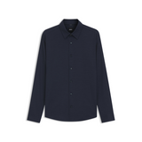 Camicia in jersey elasticizzato 50571519 10282962 01 479 BOSS Open blue 