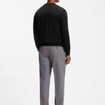 Cardigan in lana merino extrafine con bottoni 50571585 10283126 01 001 BOSS Black 