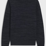 Maglione mouliné in lana vergine e cotone 50571943 10283077 404 BOSS Dark blue 