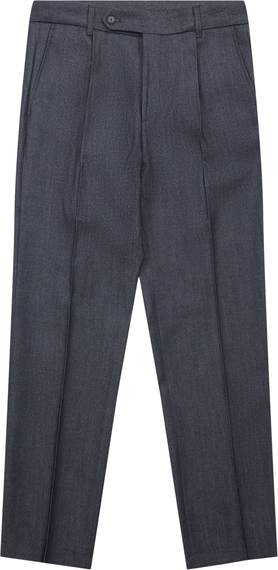 Pantalone in tela denim elasticizzato 50572011 10282169 01 404 BOSS Dark blue 