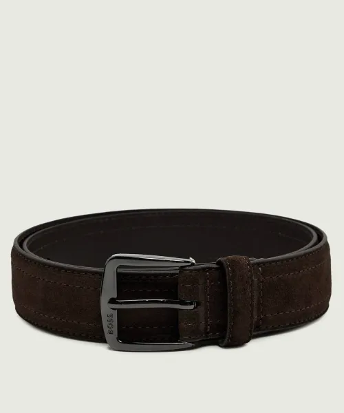 Cintura in suede 50572907 10212352 01 201 BOSS Dark brown 