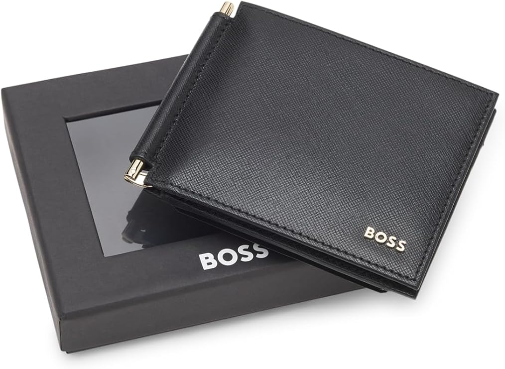 Portasoldi con portacarte 50573520 10281902 001 BOSS Black 