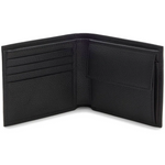 Set portafoglio portacarte e portachiavi 50573557 10283678 001 BOSS Black 