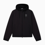 Blouson con cappuccio e vestibilità over 7M002112 AF16828 UC001 EA7 Black 