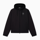 Blouson con cappuccio e vestibilità over 7M002112 AF16828 UC001 EA7 Black 