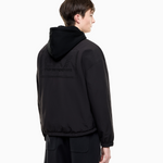 Blouson con cappuccio e vestibilità over 7M002112 AF16828 UC001 EA7 Black 