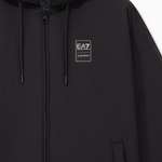 Blouson con cappuccio e vestibilità over 7M002112 AF16828 UC001 EA7 Black 