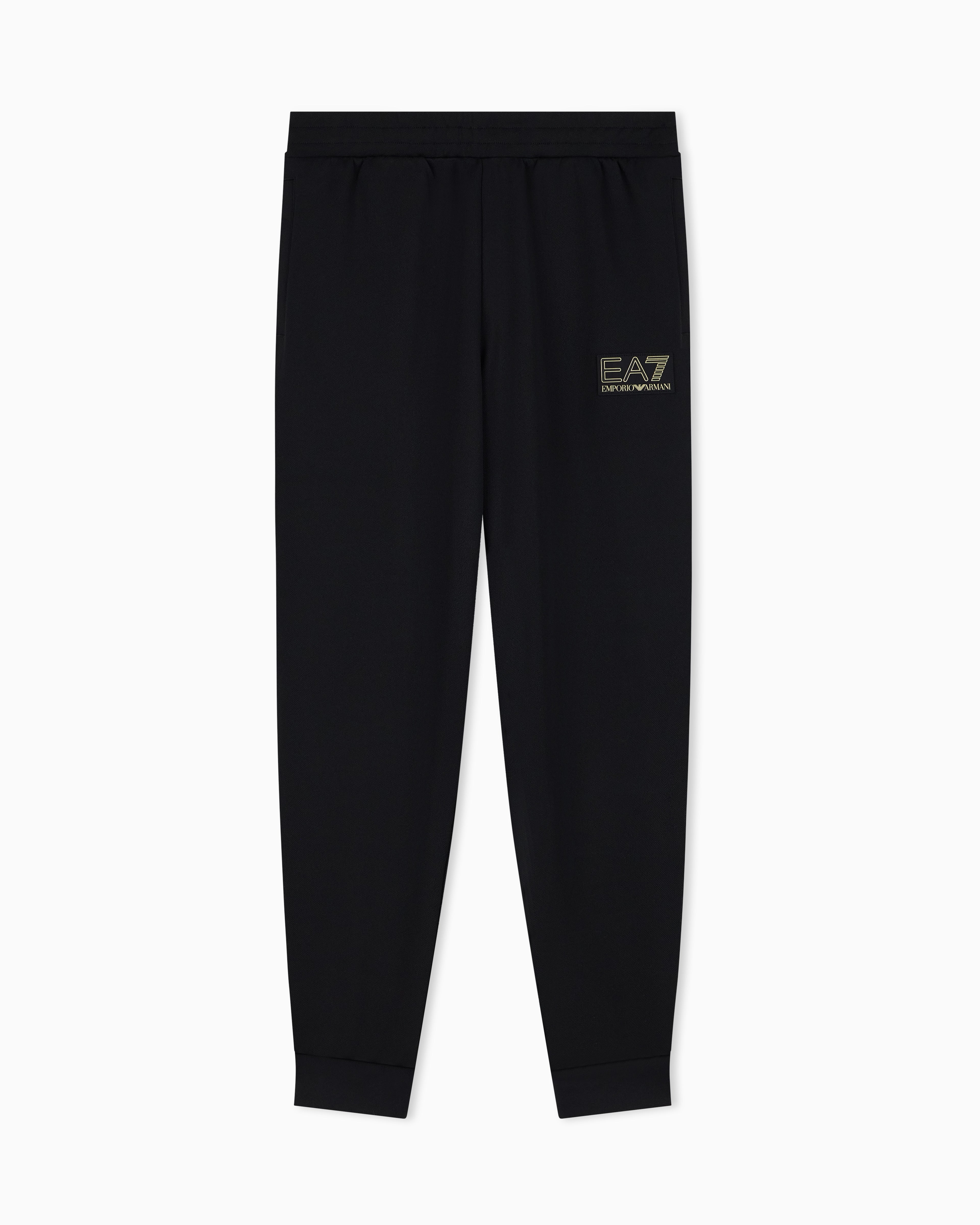 Pantaloni in maglia slim-fit 7M002248 AF26242 UC001 EA7 Black 
