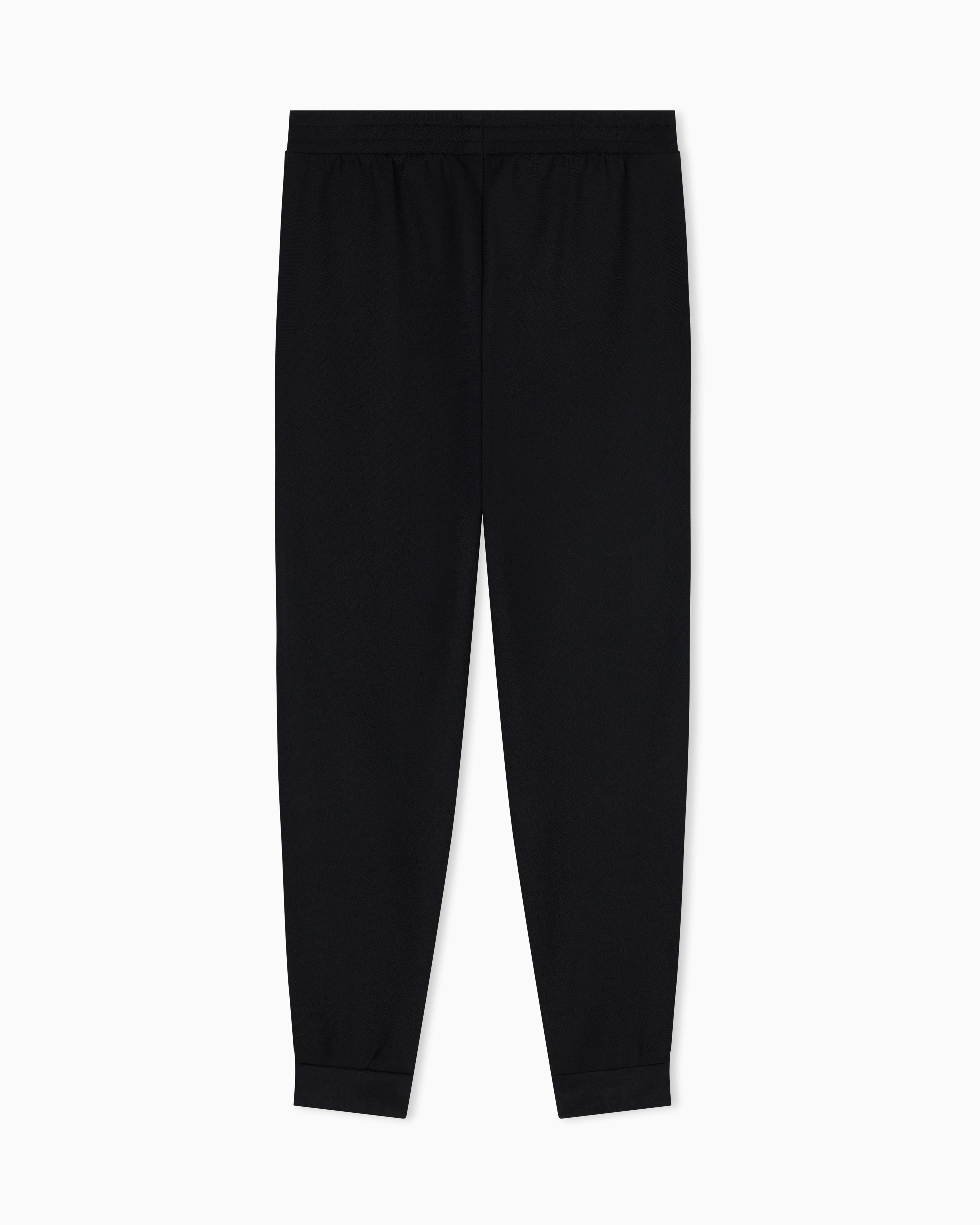 Pantaloni in maglia slim-fit 7M002248 AF26242 UC001 EA7 Black 