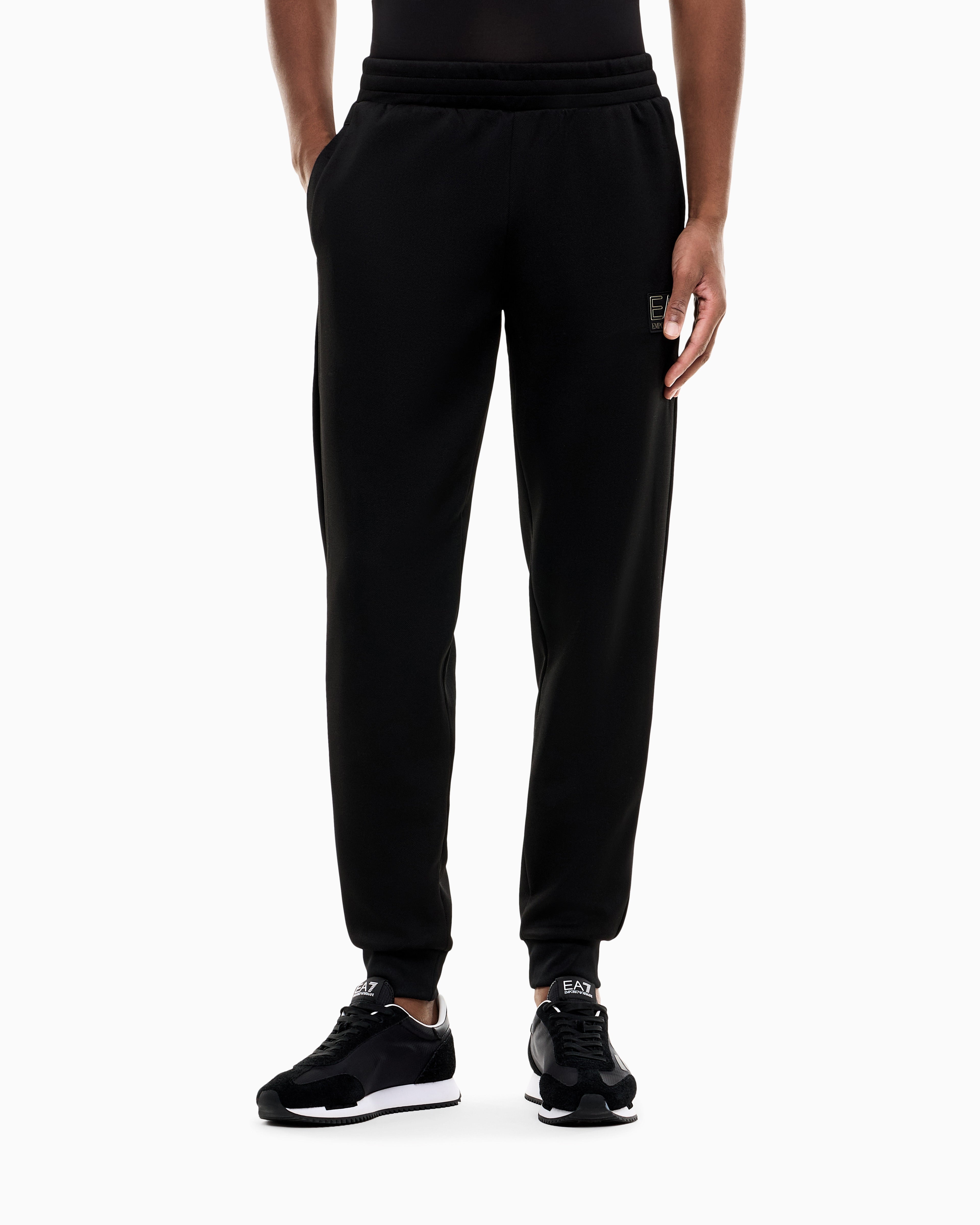 Pantaloni in maglia slim-fit 7M002248 AF26242 UC001 EA7 Black 