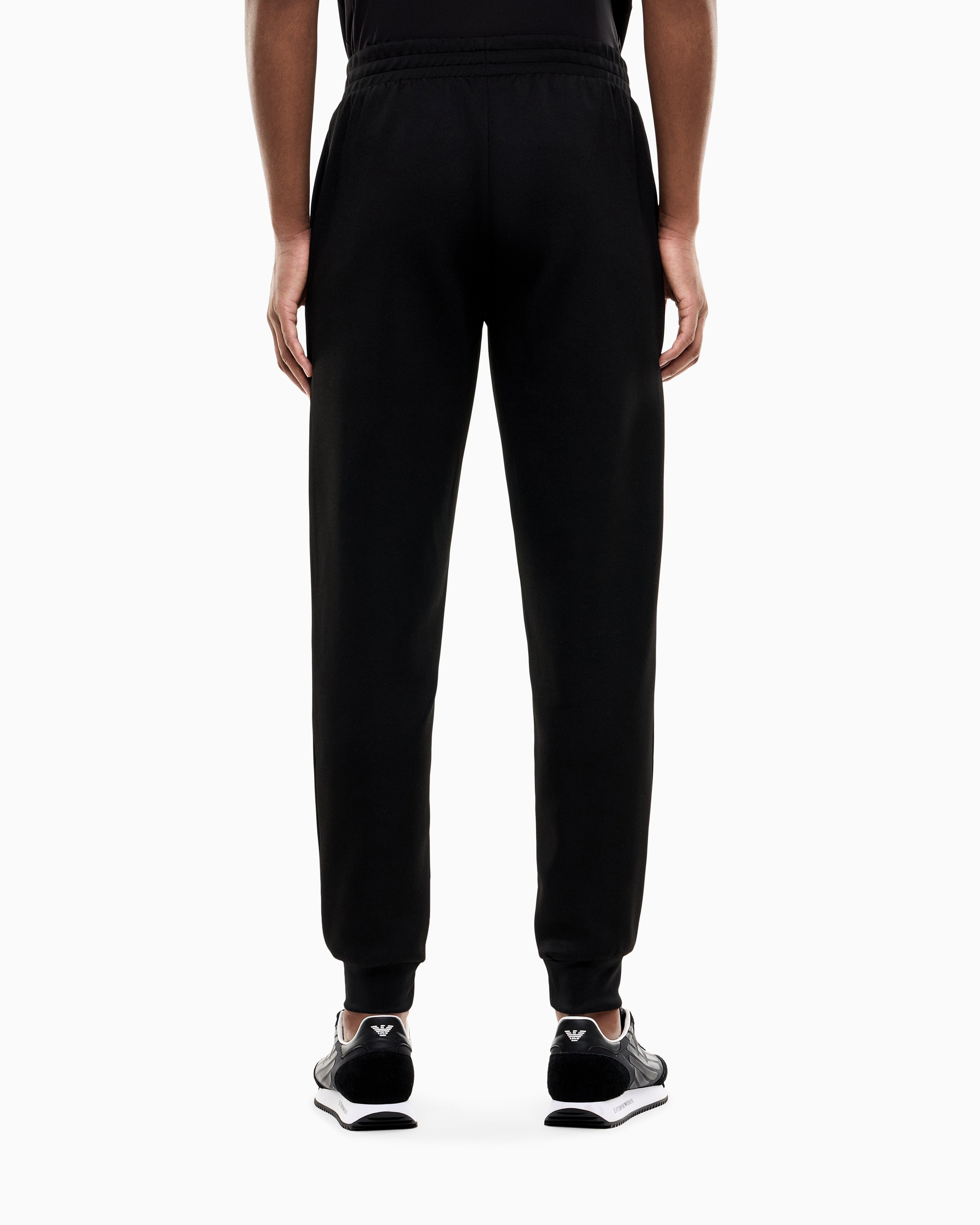 Pantaloni in maglia slim-fit 7M002248 AF26242 UC001 EA7 Black 