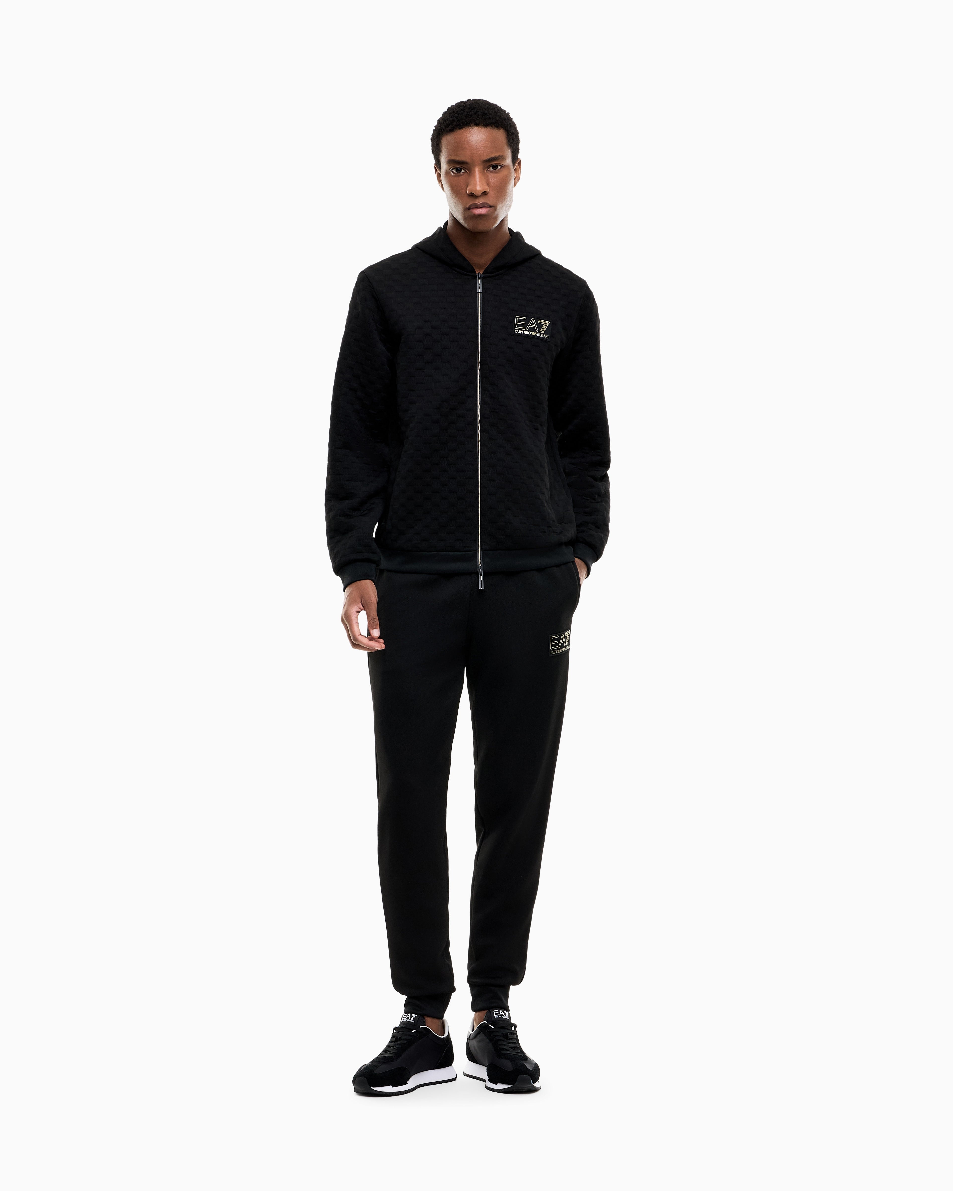Pantaloni in maglia slim-fit 7M002248 AF26242 UC001 EA7 Black 