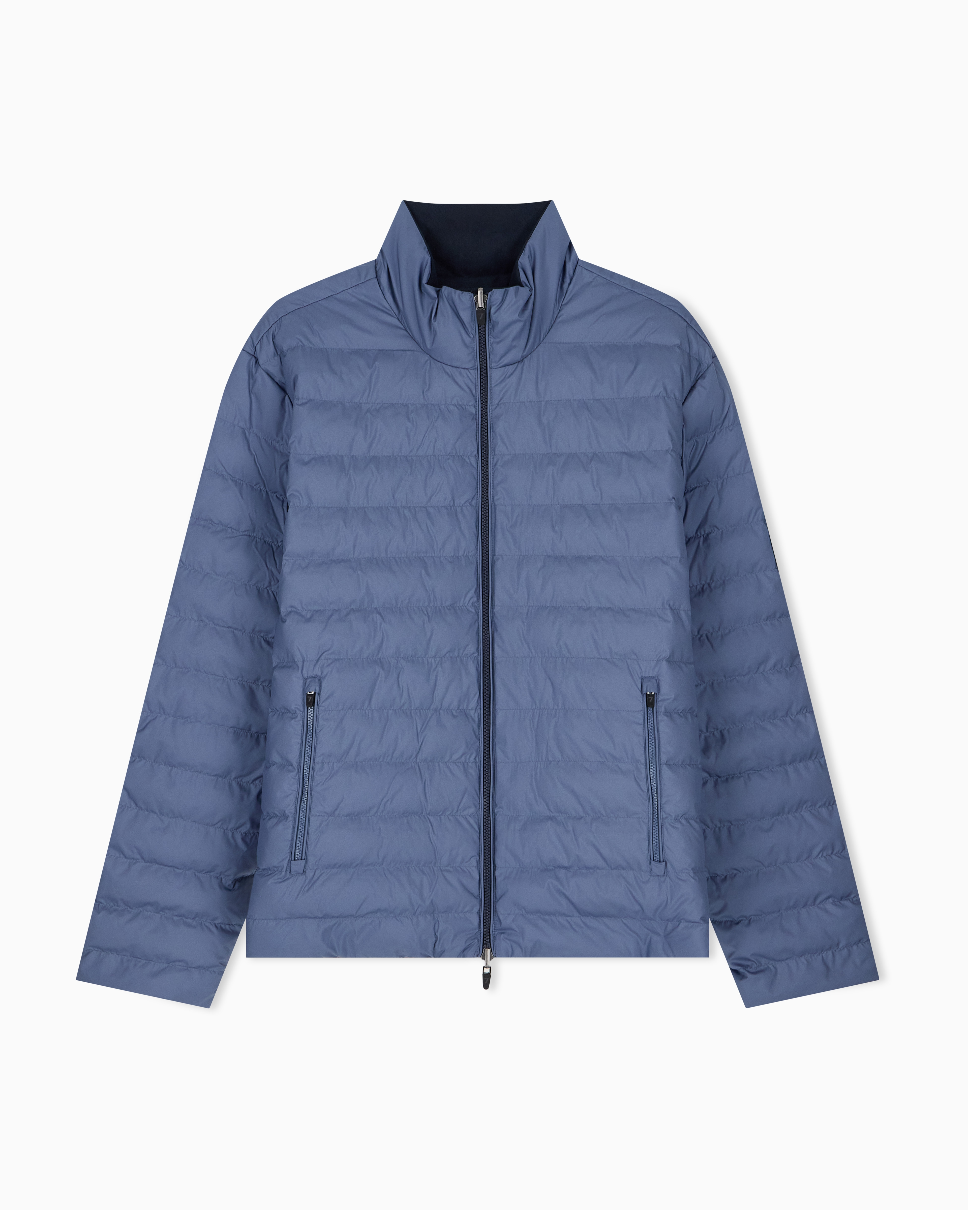 Bomber reversibile imbottito in tessuto tecnico 7M002376 AF17182 UB102 EA7 Blue 