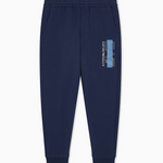 Pantaloni slim-fit in jersey di cotone 7M002427 AF10377 UB102 EA7 Blue 
