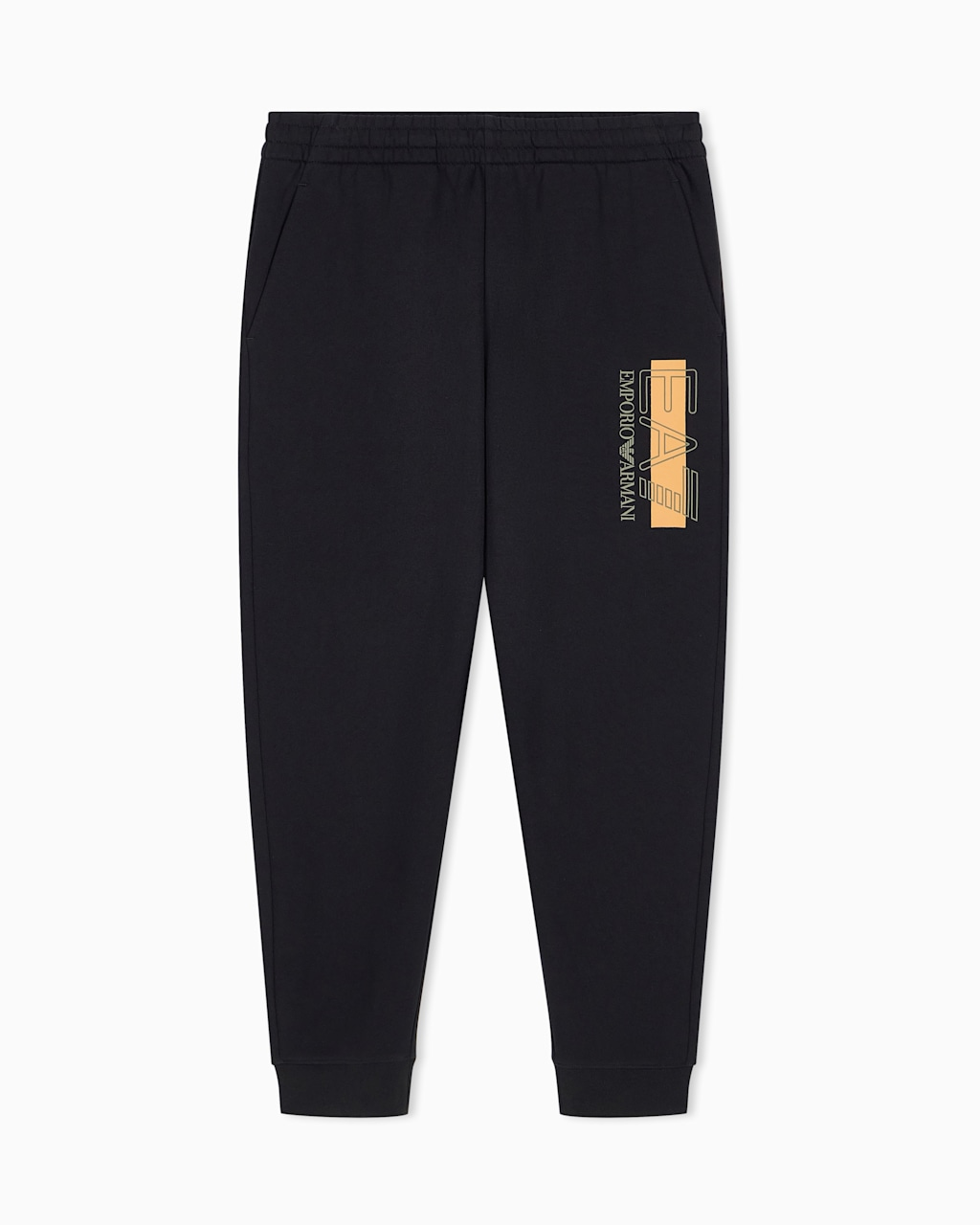 Pantaloni slim-fit in jersey di cotone 7M002427 AF10377 UC001 EA7 Black 