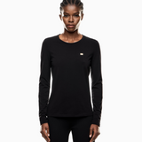 T-Shirt a maniche lunghe in jersey di cotone 7W000456 AF10373 UC001 EA7 Black 