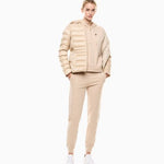 Piumino con cappuccio 7W000684 AF12475 U1046 EA7 Beige 