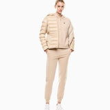 Piumino con cappuccio 7W000684 AF12475 U1046 EA7 Beige 