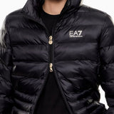 Piumino con cappuccio 7W000684 AF12475 UC001 EA7 Black 