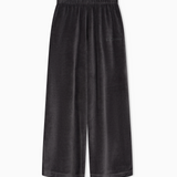 Pantaloni Athletic Velour in velour morbido a gamba ampia 7W001433 AF26044 U8117 EA7  