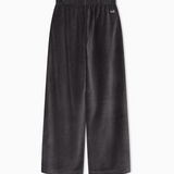 Pantaloni Athletic Velour in velour morbido a gamba ampia 7W001433 AF26044 U8117 EA7  
