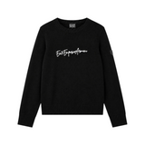 Pullover dalla vestibilità regolare in misto lana vergine 7W001546 AF26684 UC001 EA7 Black 