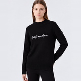 Pullover dalla vestibilità regolare in misto lana vergine 7W001546 AF26684 UC001 EA7 Black 