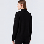 Pullover dalla vestibilità regolare in misto lana vergine 7W001546 AF26684 UC001 EA7 Black 