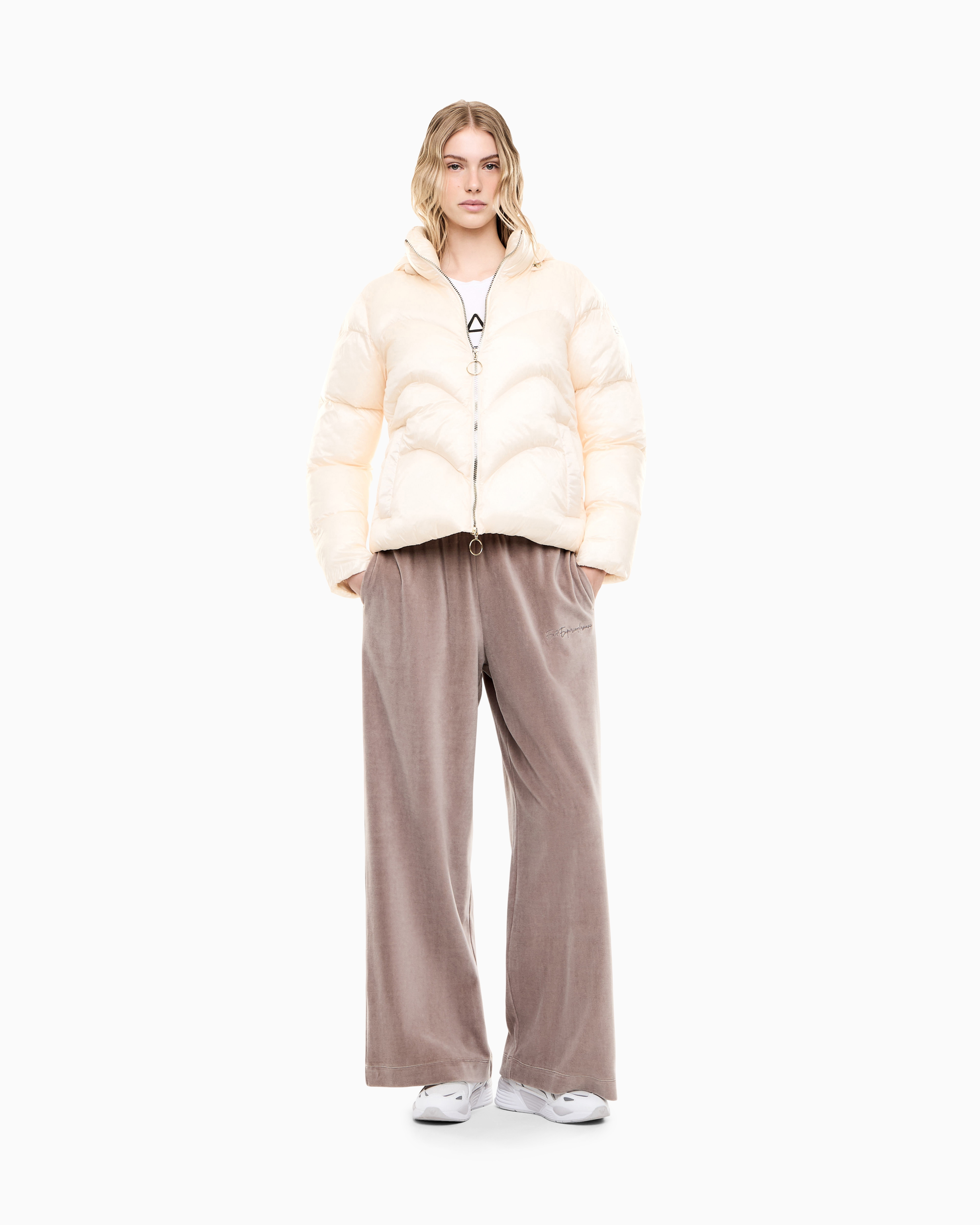 Bomber imbottito vestibilità regolare 7W001665 AF16413 U1062 EA7 Beige 