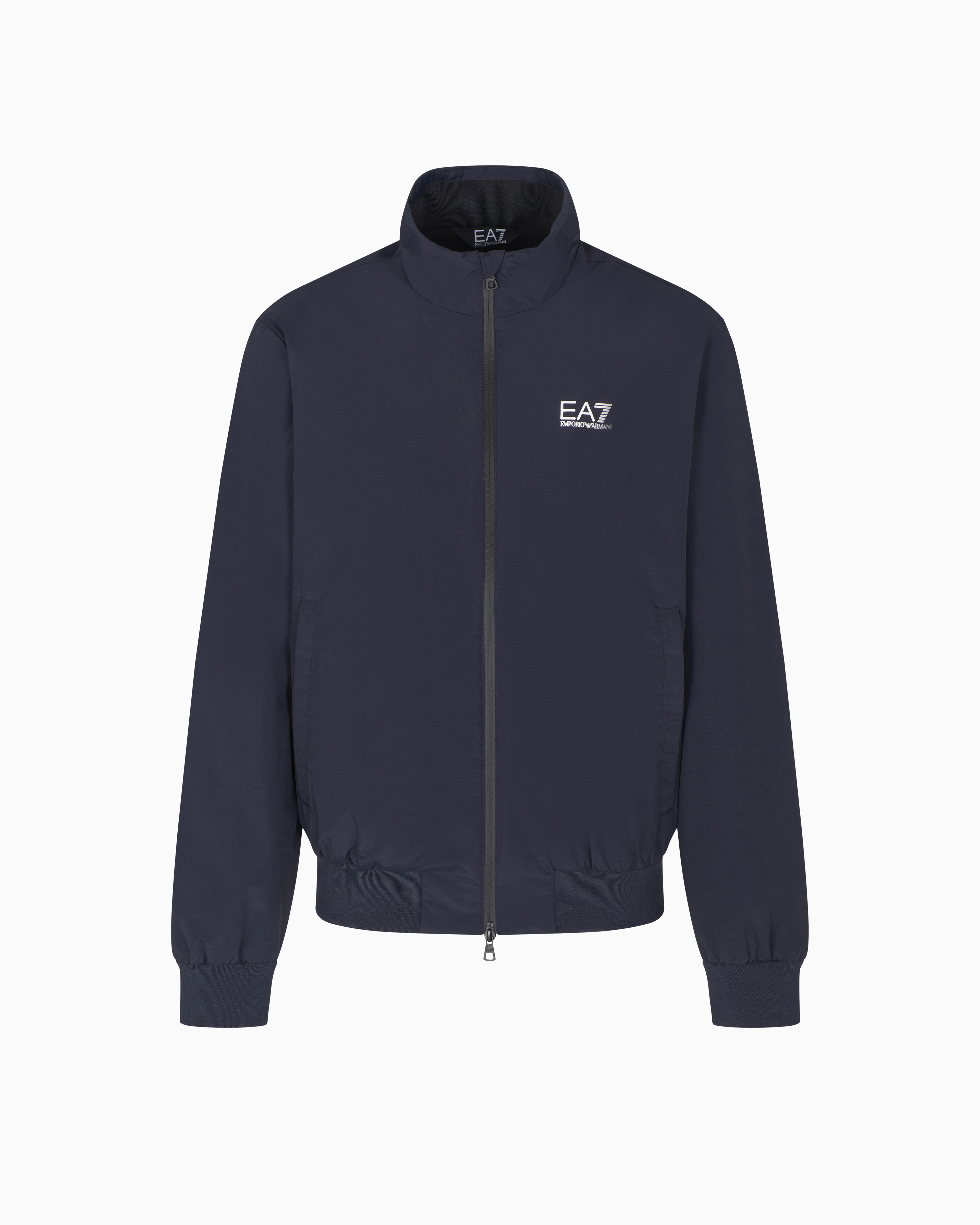Bomber tessuto core con zip e collo montante Core Identity 8NPB20 PNFZZ 1562 EA7 Blue 