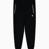 Pantaloni slim fit in jersey con logo in metallo 8NPP63 PJ4EZ 1200 EA7 Black 