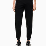 Pantaloni slim fit in jersey con logo in metallo 8NPP63 PJ4EZ 1200 EA7 Black 