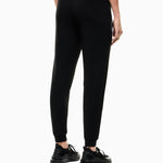 Pantaloni slim fit in jersey con logo in metallo 8NPP63 PJ4EZ 1200 EA7 Black 