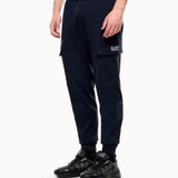 Pantaloni cargo Core Identity in cotone 8NPP67 PJVRZ 1562 EA7 Blue 