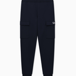 Pantaloni cargo jogger in cotone 8NPP68 PJVTZ 1562 EA7 Blue 