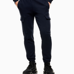 Pantaloni cargo jogger in cotone 8NPP68 PJVTZ 1562 EA7 Blue 