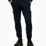 Pantaloni cargo jogger in cotone 8NPP68 PJVTZ 1562 EA7 Blue 
