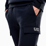 Pantaloni cargo jogger in cotone 8NPP68 PJVTZ 1562 EA7 Blue 