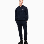 Pantaloni cargo jogger in cotone 8NPP68 PJVTZ 1562 EA7 Blue 