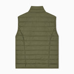 Gilet packable imbottito in piuma con zip 8NPQ06 PNGPZ U7014 EA7 Green 