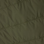Gilet packable imbottito in piuma con zip 8NPQ06 PNGPZ U7014 EA7 Green 