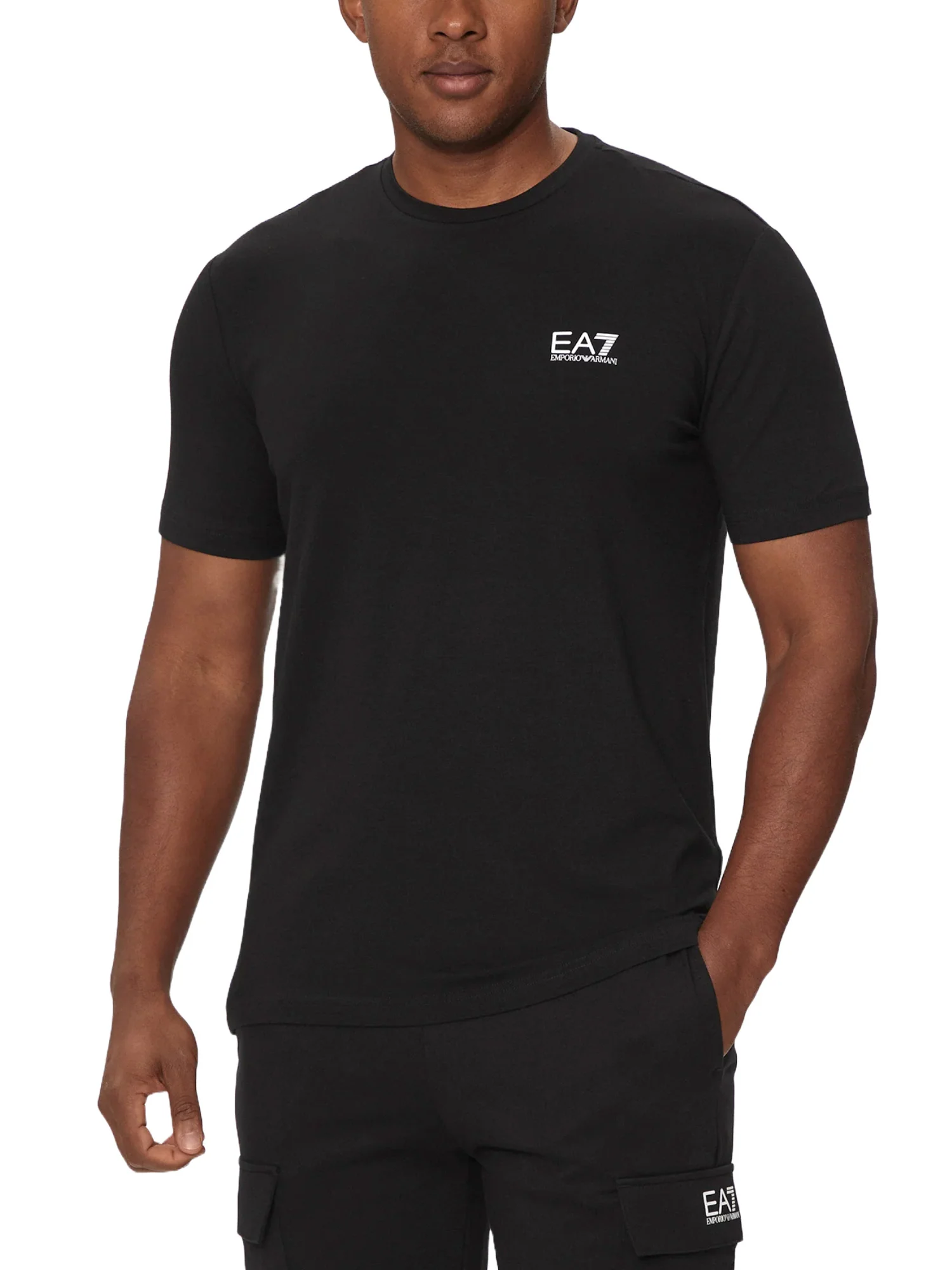 T-Shirt manica corta 8NPT26 PJVQZ 1200 EA7 Black 