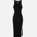 Abito in maglia senza maniche AM44S66E2 685 ELISABETTA FRANCHI Nero/burro 