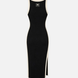 Abito in maglia senza maniche AM44S66E2 685 ELISABETTA FRANCHI Nero/burro 
