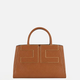 Tote con logo BS06A66E2 FK3 ELISABETTA FRANCHI Sigaro 
