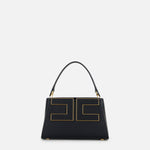 Borsa a mano con logo BS07A66E2 110 ELISABETTA FRANCHI Nero 