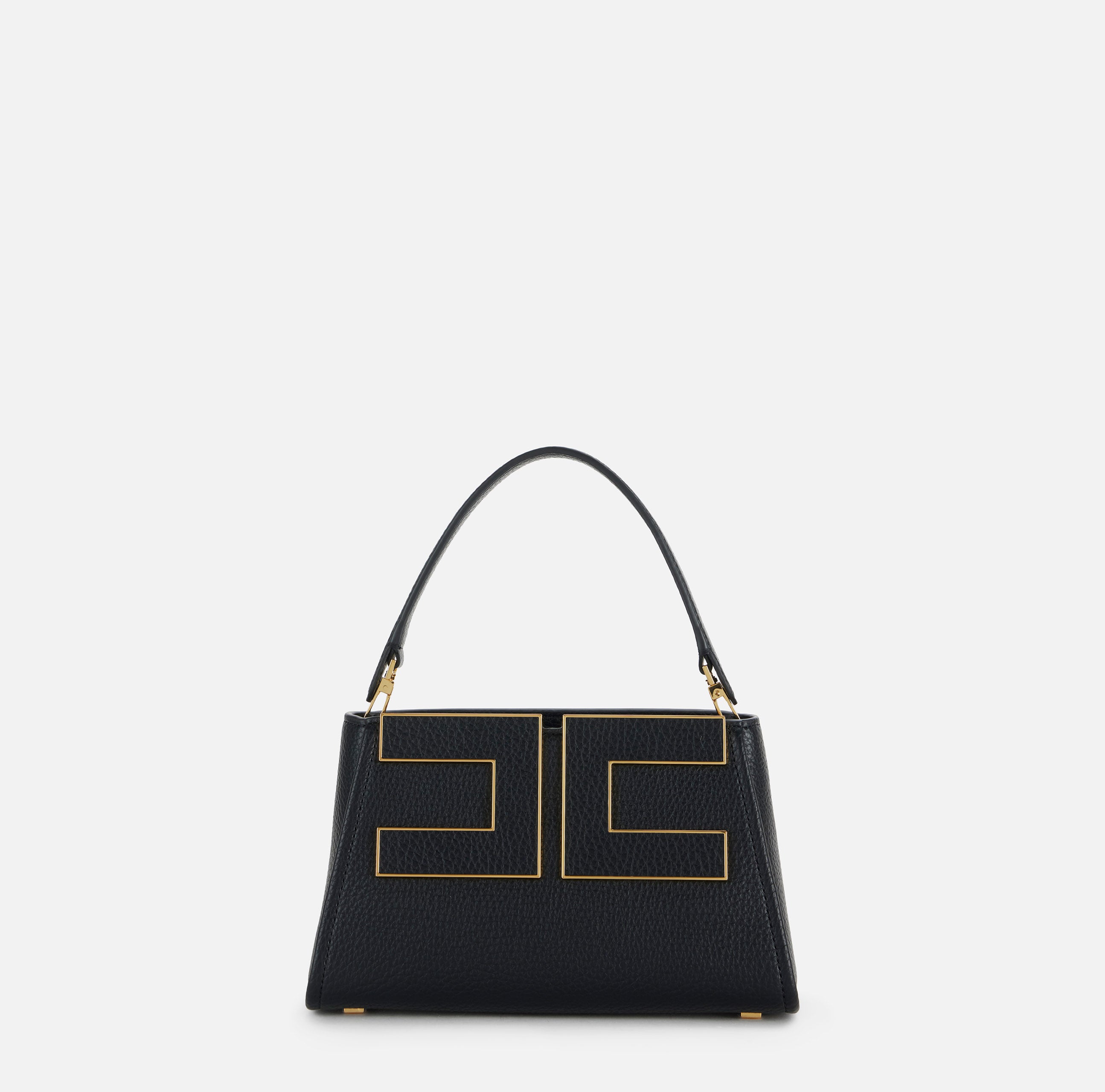 Borsa a mano con logo BS07A66E2 110 ELISABETTA FRANCHI Nero 