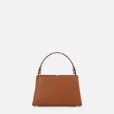 Borsa a mano con logo BS07A66E2 FK3 ELISABETTA FRANCHI Sigaro 