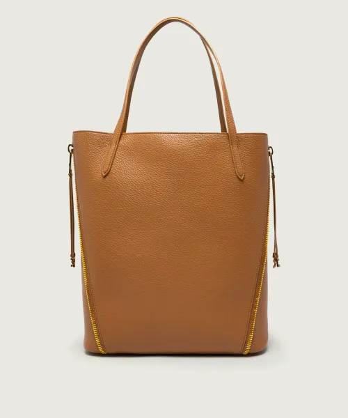 Shopper in ecopelle con tracolla BS24A66E2 A16 ELISABETTA FRANCHI Daino 