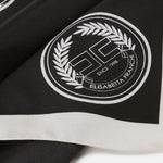 Foulard in seta FO03F66E2 685 ELISABETTA FRANCHI Nero/burro 